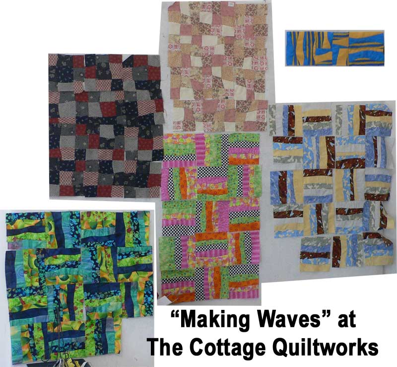 Making Waves The Cottage Quiltworks Serendipity And The Art Of