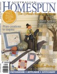 Homespun Cover - October 2008