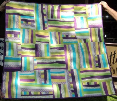 Joshua's quilt made by Sarah Walter