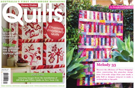 Melody 33 in Down Under Quilts 2011