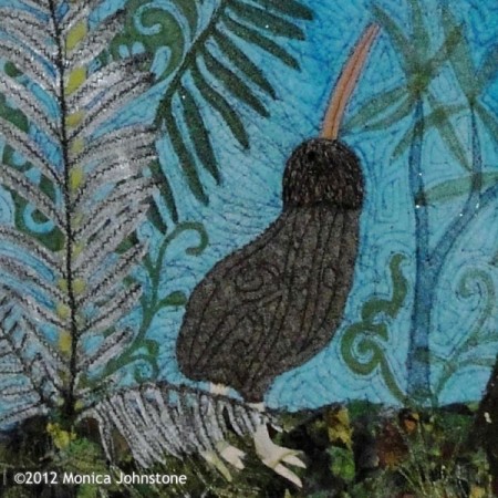 Detail of Kiwi Nocture by Monica Johnstone