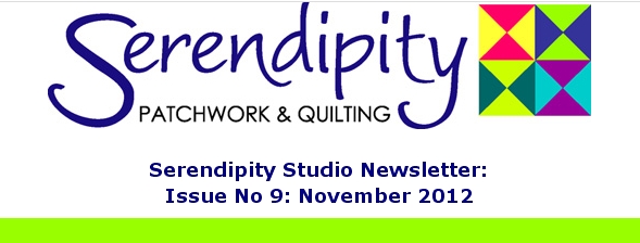 Serendipity Studio Newsletter No 9