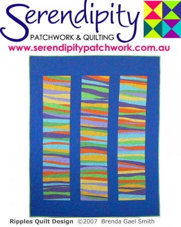 Ripples Quilt Pattern by Serendipity Patchwork & Quilting