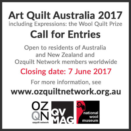 Art Quilt Australia 2017: Call for Entries