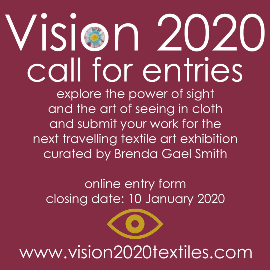 Call for Entries for Vision 2020. The entry form is now open.