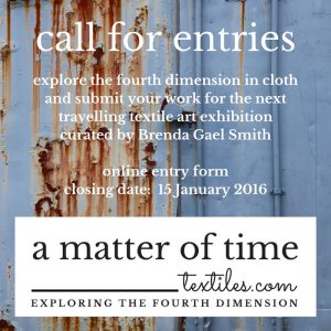 Call for Entries - A Matter of Time